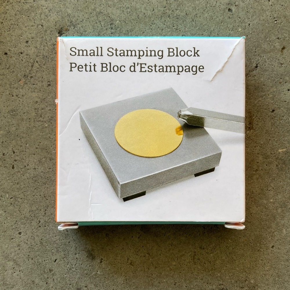 Art Impressions Steel Block with rubber feet